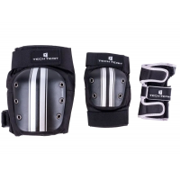 Комплект защиты Tech Team Safe Fit Adult 2.0 (Черный) М Комплект защиты Tech Team Safe Fit Adult 2.0 (Черный) М