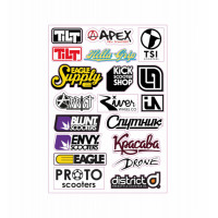 Наклейка KSS Логотипы Sticker